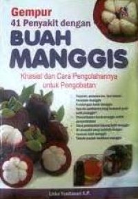 Image of GEMPUR 41 PENYAKIT DENGAN BUAH MANGGIS