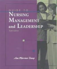 Image of GUIDE TO NURSING MANAGEMENT AND LEADERSHIP SIXTH EDITION