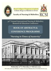 Image of BOOK OF ABSTRACTS & CONFERENCE PROGRAMME NURSING IN TIMES OF AUSTERITY
