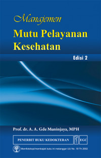 Image of Manajemen Mutu Pelayanan Kesehetan