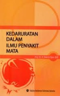 Image of KEDARURATAN DALAM ILMU PENYAKIT MATA